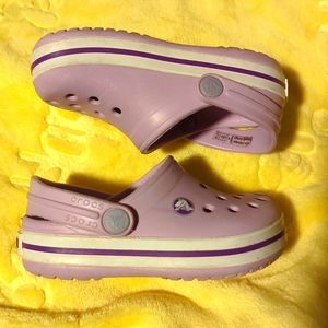 Purple Toddler Crocs C6